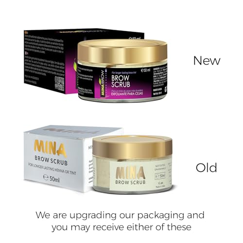 Brow Scrub for Henna & Tint - Natural Exfoliating 50ml