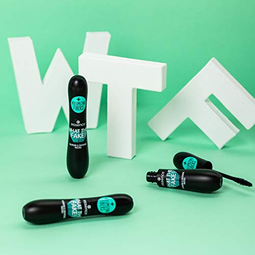 Essence What the Fake! Volumizing & Lengthening Fiber Mascara 3 Pack