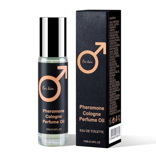 NQJYXZP Men's Pheromone Infused Roll-On Perfume - Long-Lasting Attraction