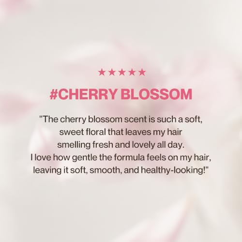 KUNDAL Cherry Blossom Honey & Macadamia Shampoo & Conditioner Set - Sulfate-Free, Nourishing Hair Care