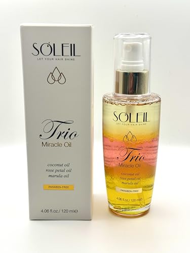 Soleil Trio Miracle Hair Oil for Nourishing & Shine - 100ml