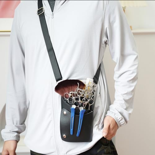 Professional Scissor Bag Leather Holster for Hair Stylist