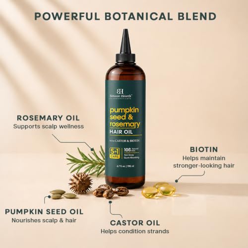 Pumpkin Rosemary Hair Growth Oil - 6.7 fl oz
