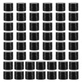 (50 Packs) Green Nexus 5g/5ml UV Protection Glass Jars for Lip Balm, Lotion, Oil, Cream & Cosmetics Enhanced Cap (2024)