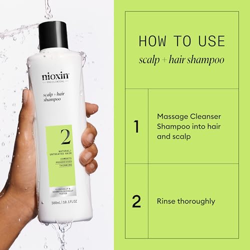 NIOXIN System 2 Shampoo for Natural Hair | Thickening & Scalp Care