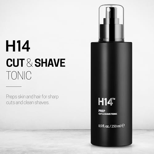 H14 Prep Cut & Shave Tonic for Men – 8.5 fl oz