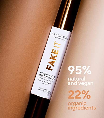 MÁDARA Healthy Glow Self Tan Serum for Face - 30 ml