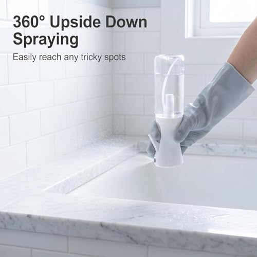 200ML Fine Mist Spray Bottle for Hair, Plants, Cleaning – Leak-Proof, Refillable
