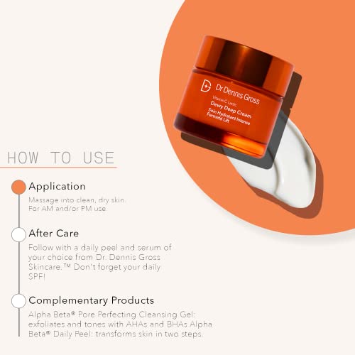Dr Dennis Gross Vitamin C Plus Lactic Dewy Deep Cream Cream Unisex 2 oz