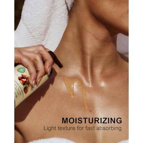 USDA Organic Jojoba Oil Cold Pressed 8 fl oz, 100% Pure & Natural Unrefined Jojoba Oil for Face Hair & Skin Massage, Hexane Free, Deeply Moisturizing Body Carrier oils Multi-Purpose Serum