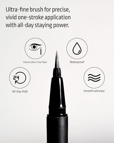 HEVVY Define Eyes Pen Liner - 0.1mm Ultra-Fine Waterproof Eyeliner