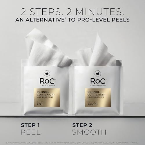 RoC Retinol Correxion 2-Step Peel Pads - 20 Treatments