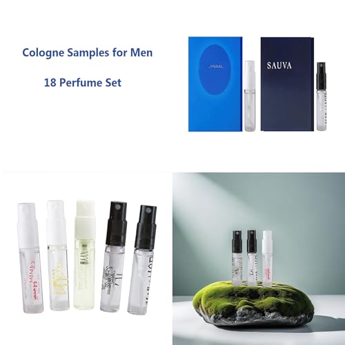Men's Cologne Sampler Set - 18 Designer Fragrance Vials