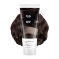 IGK Brown Bella Color Depositing + Conditioning Hair Mask | Chocolate Brown - Brunette Espresso Tones | Hydrating Semi-Permanent Gloss Toner Treatment