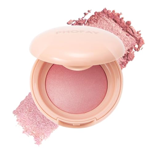 PHOFAY Luminous Powder Blush - Ultra-Fine, Multi-Use Formula