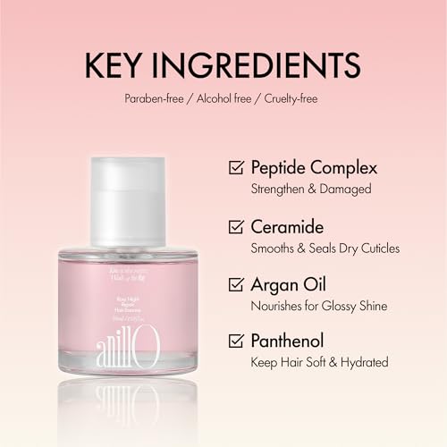 ANILLO Rosy Night Hair Repair Essence Oil 50ml