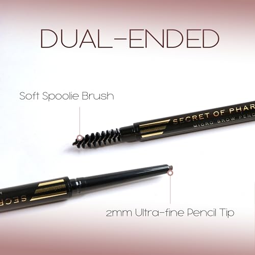 EBIN NEW YORK Micro Brow Pencil Natural Brown | Ultra-Thin Tip