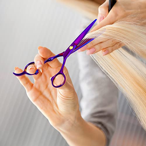 Professional Hair Cutting Scissors Set - Stainless Steel Barber Shears