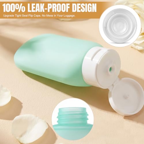 DEWSENSI 20-Pack TSA Approved Travel Bottles Set for Toiletries