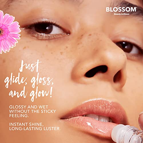 Blossom Scented Roll On Lip Gloss 2 Pack, Bubble Gum & Cherry