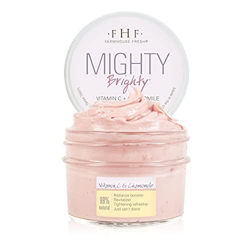 FarmHouse Fresh Mighty Brighty??¢æ?? Vitamin C + Chamomile Brightening Mask, 3.2 oz.