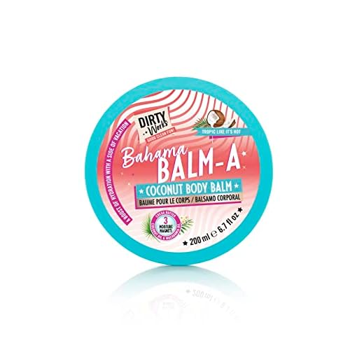 Bahama Balm-A Coconut Body Balm, Vegan Moisturiser, 200ml