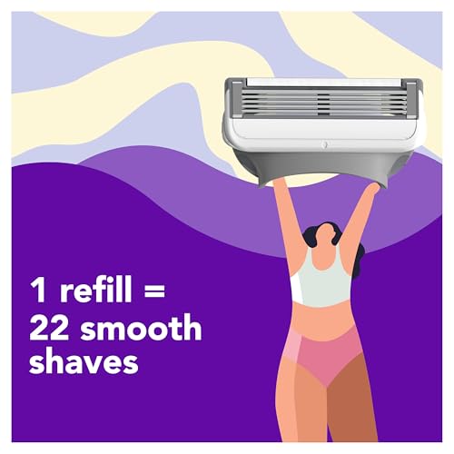 Joy Razor Blade Cartridge Refills for Women - 4 Blades