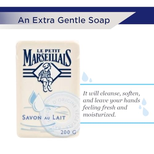 Le Petit Marseillais Lait (milk) Solid Soap 200 grams
