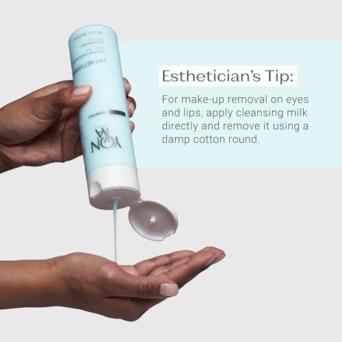 Yonka Lait Nettoyant Facial Cleanser, Gentle Milk Cleanser & Makeup Remover, Daily Plant Based Wash, Moisturize and Balance Skins pH, All Skin Types, Paraben-Free