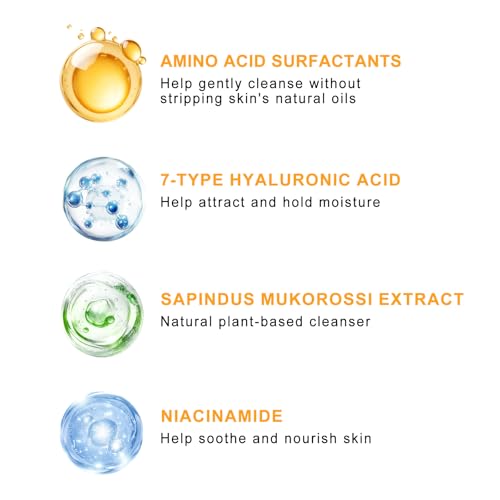 Amino Acid Micro-Bubble Gel Cleanser & Makeup Remover
