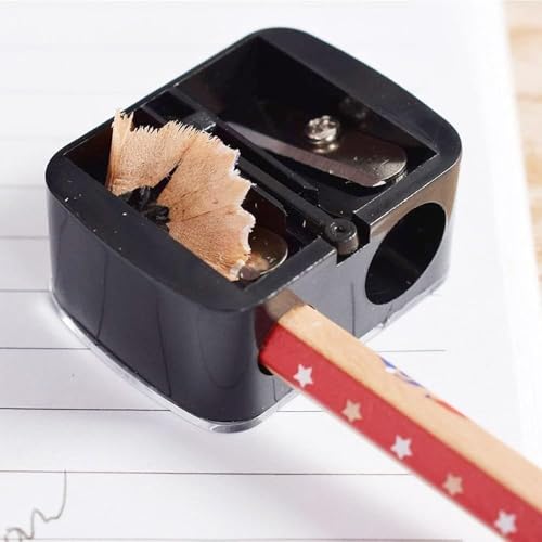 Zenarao Dual Hole Eyeliner & Makeup Pencil Sharpener - Compact Design