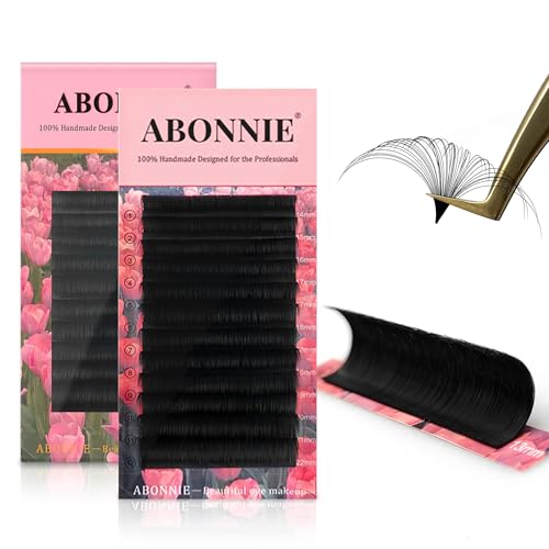 ABONNIE Easy Fan Lash Extensions D Curl 0.07 14mm