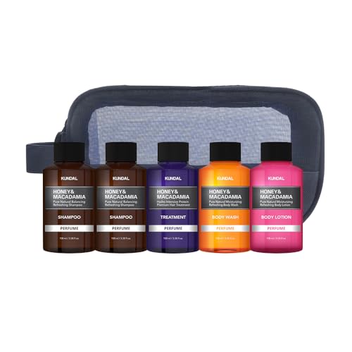 KUNDAL Honey & Macadamia 5-Piece Hair & Body Set