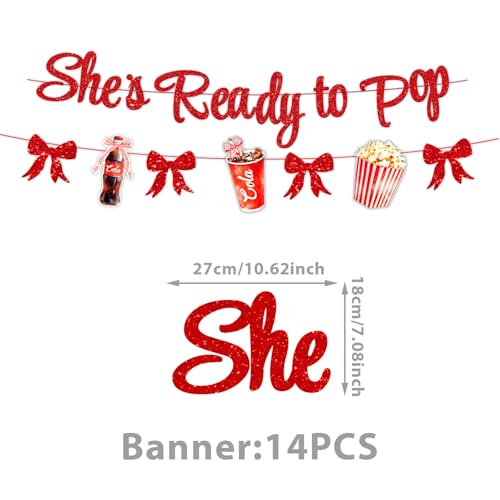 She's Ready to Pop Banner - Retro Soda Shower Decor