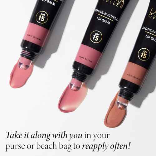 LAURA GELLER NEW YORK x Bliss Shine-n-Shield Lip Balm SPF 15, Bliss on the Beach - Nourishes, Hydrates & Protects Lips