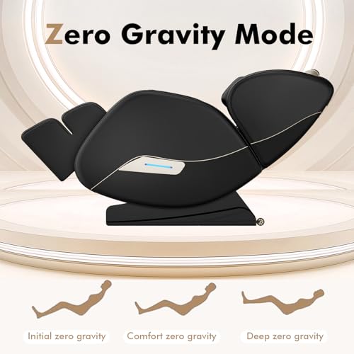 AYJOIR Zero Gravity Massage Chair - Full Body Shiatsu Recliner with Heat