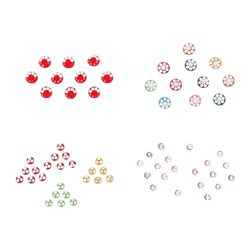 Crystal Bindi Pack of 8 - Self-Adhesive Forehead Gems