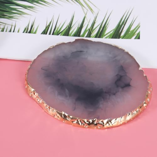 Lurrose Resin Nail Art Palette - Mixing Tray for Nail Polish