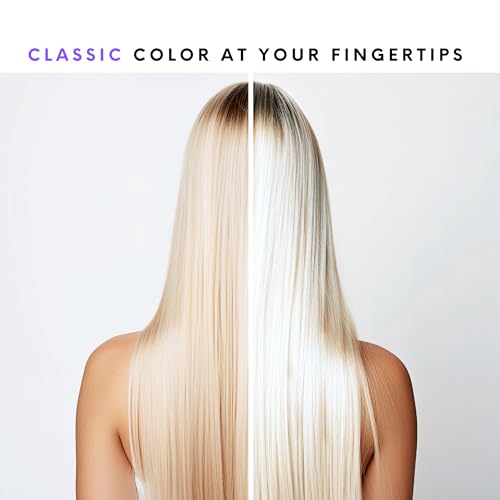 Watercolors Semi Permanent Color Depositing Shampoo. Sulfate & Paraben Free to Maintain & Enhance Hair Color VIOLET WASHE LITER