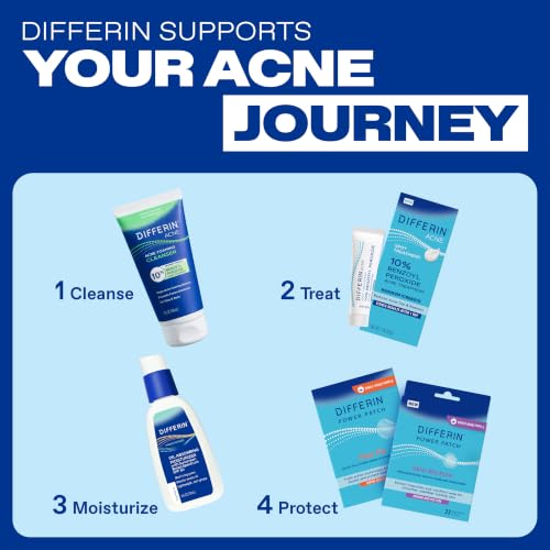 Differin 10% Benzoyl Peroxide Acne Spot Treatment, 1 oz