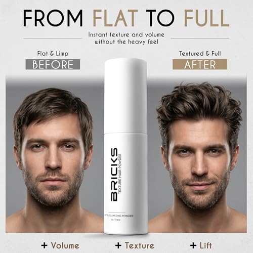 Hair Texture Powder for Men - Matte Finish Volume & Hold