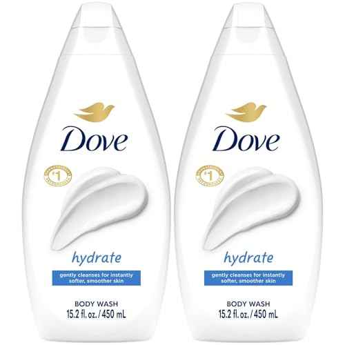 Dove Body Wash, Hydrate 2-Pack ? Moisturizing Cleanser for Smooth, Soft Skin, 15.2 Oz Ea