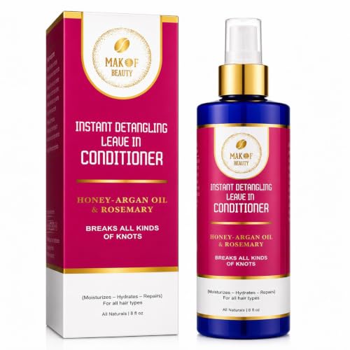 Leave-In Conditioner Spray with Argan Oil - Instant Detangling