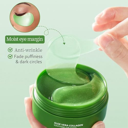 Eakroo Under Eye Patches - 60PCS Collagen Eye Mask for Dark Circles
