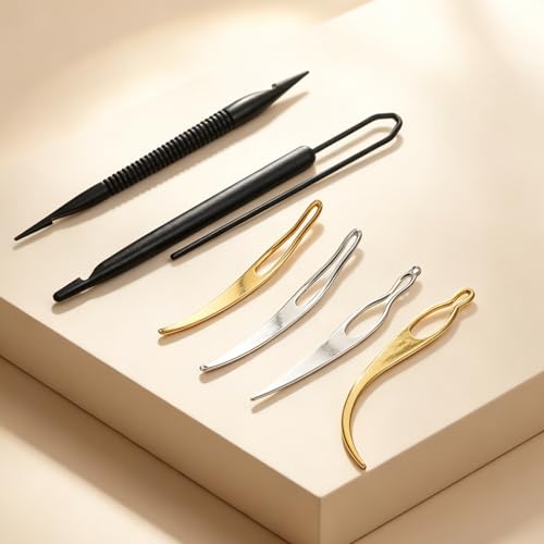 6Pcs Interlocking Tool for Dreadlocks - Lightweight Crochet Hooks