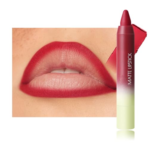 BINGBRUSH 2-in-1 Matte Lip Liner & Lipstick Combo - Waterproof Long-Lasting