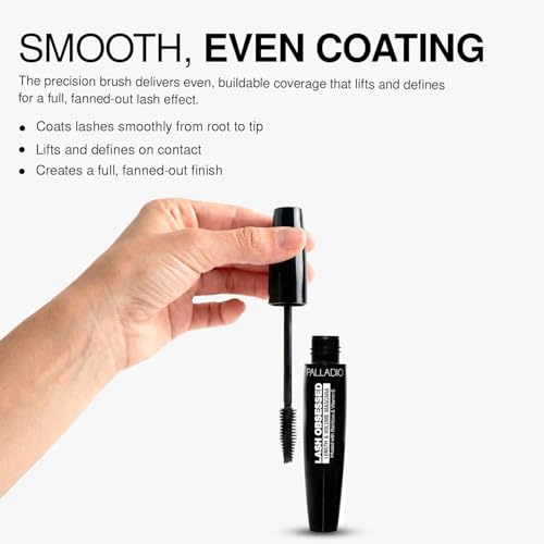 Palladio Lash Obsessed Mascara - Volume & Length Black