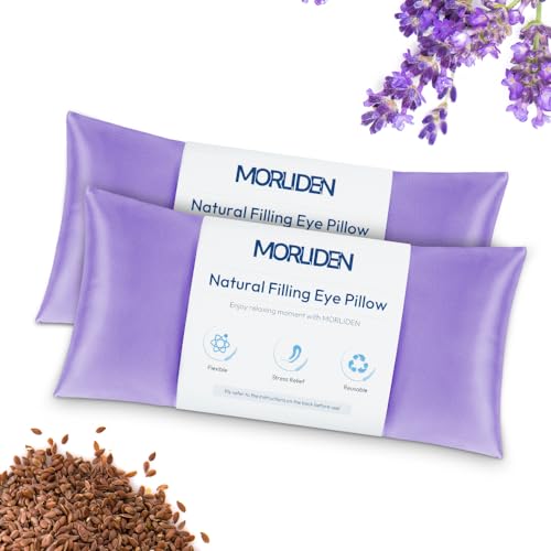 Lavender Eye Pillows for Yoga & Meditation (2 Pack)