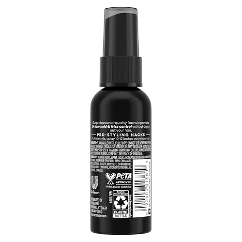 TRESemm? Travel Hairspray, Extra Hold, 6-Pack ? Non-Aerosol Hair Spray for Layering, Anti-Humidity, Anti-Frizz Hair Products, 2 Oz Ea