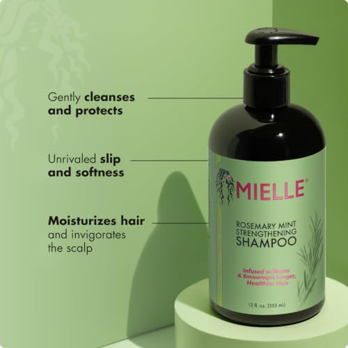 Mielle Organics Rosemary Mint Biotin Shampoo - 12 oz
